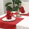Servilleta de tela francesa servilleta de tela hotel restaurante tapete para plato cuadrado tapete para plato tela con pliegue de flor suministros para fiestas bodas