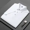 Camisa Polo de Manga Corta para Hombre de Poliamida Hielo Sin Costuras 21 Colores Camisa Polo de Alta Gama para Hombre Camisa Polo de Manga Corta para Hombre