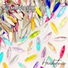 Rhinestones Marquise de Fundo Plano 2,5*8mm Mais Vendidos para Nail Art, Série Deslumbrante de Decorações para Nail Art e Acessórios de Unha Vestíveis Atacado