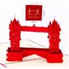 Tarjeta de felicitación pop-up 3D del Puente de la Torre de Londres, Tarjeta de felicitación creativa para el Día del Maestro, Tarjeta de felicitación especial de cumpleaños