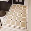 Alfombrilla absorbente para piso de barro de baño, alfombrilla interior, entrada, a prueba de viento, lavable y anticaída, alfombrilla suave para inodoro, secado rápido, antimesa, antideslizante, tierra de diatomeas