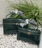 Bolsa para Lonchera Nueva con Patrón de Cocodrilo Transfronteriza para Mujer 2025 Bolso Bandolera Retro Europeo y Americano Bolsa Cuadrada Pequeña Textura de Alta Calidad Bolso Cruzado