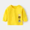 Camiseta de Manga Larga para Bebé Niño Verano Bebé Lycra Niños Tops para Bebé Camiseta Interior Ropa de Otoño