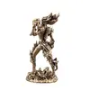 Figura modelo vintage de latón, escultura de bronce de la Chica Dragón, pieza decorativa pequeña, Chica Fuego Mágico, decoración creativa para el hogar, artesanía