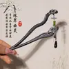 Grampo de Cabelo de Madeira de Bambu com Franjas, Grampo de Cabelo para Mulheres, Acessórios de Cabelo, Grampo de Cabelo para Penteados Presos, Acessórios para Hanfu, Grampo de Cabelo para Modelar o Cabelo, Novo Grampo de Cabelo Estilo Chinês