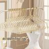 Percha de Ropa de Acrílico para Uso Doméstico, Percha para Ropa de Mujer, Plástico Transparente Sin Marcas Antideslizante Polvo Dorado Cristalino Tendedero, Estilo Ins