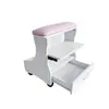 Comércio Exterior Transfronteiriço Mais Vendido Manicure Banquinho Apoio de Pé Conjunto de Apoio de Pé Couro Resistente a Manchas Mesa Apoio de Mão Ferramentas Manicure Apoio de Pé