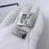 Etiqueta de Muebles Cas Ferretería para el Hogar Hebilla Decorativa Letrero Personalizado Fendi Fend Placa de Nombre Italiana Colgante Etiqueta Blanca