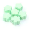 Cuentas de Color Sólido Acrílicas Flores Macarrón Corazón Estrella de Cinco Puntas Cuentas Sueltas Pulsera DIY Accesorios para Joyería Cuentas de Gelatina