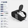 Bolsa organizadora de sapatos para viagem, adequada para viagens de negócios e viagens, à prova de poeira e respirável, para guardar sapatos, equipamentos esportivos e equipamentos de ginástica; uma bolsa de malha portátil para sapatos
