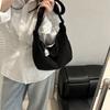 Bolsa Dumpling Estilo Preguiçoso Estilo Japonês Bolsa Transversal Moderna Versátil Bolsa de Ombro Feminina Ins Estudante Aula Fitness Bolsa Dumpling