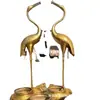 Estátua de Tartaruga de Cobre Tsiden do Fabricante Ornaments Sala de Estar Escritório 1.8 2.22m Tartaruga de Cobre Puro Escultura Yannian de Grou