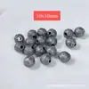 Cuentas espaciadoras de plata 999 vintage de Shanxi, anillos corredizos, accesorios de terrón de azúcar, adornos culturales y artísticos para DIY