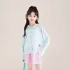 Tutu Elefantito Ropa Infantil Chaqueta Protectora Solar para Niñas 2026 Verano Nueva Fresca Abrigo con Capucha de Manga Larga para Niños