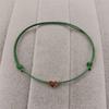 Pulseira Pingente Cruz Amor Redondo Borboleta Mais Vendida Multicolorida Tamanho Ajustável Cordão Encerado Feminino