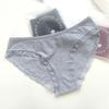 Comércio Exterior Europeu e Americano Roupa Íntima Verão Feminina Calcinhas Femininas Cintura Média Feminina Roupa Íntima Algodão Puro Respirável Calcinhas