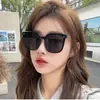 Óculos de Sol Preto Estilo Chanel Face Grande Pequeno Feminino Alto Padrão Sensação Popular na Internet Óculos Femininos 2024 Novos Óculos Anti-UV