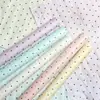 Papel Perlado de Lunares Hua Xi Papel de Envoltura de Flores Frescas Caja de Regalo Plegada Estilo Ins Papel de Envoltura de Flores para Floristería