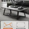 Mesa lateral para sofá para salas de estar pequeñas, mesa de centro para uso doméstico, mesa de té modelo nuevo simple, mesa de café pequeña moderna minimalista