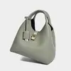 Bolsas de Alta Gama para Mujer 2026 Nuevo Bolso Cubo Retro Simple y de Moda Bolso Cesta de Mano Bolso Cruzado para Mujer