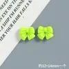 Color Caramelo Lazo Pequeño Pegamento de Crema DIY Hecho a Mano Funda para Teléfono Móvil Material para Pasador Accesorios de Resina de Dibujos Animados