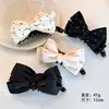 Pinza para el pelo Estilo Coreano Estilo Princesa Fugitiva Moda Temperamento Pinza para el pelo con Lazo Grande Parte Trasera de la Cabeza Parte Superior de la Cabeza Pinza Banana Versátil