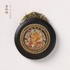 Colgante de Buda DIY de Ébano Original Collar Thangka de Nepal Accesorios para colgar en el teléfono móvil y llaves para el gran día Buda