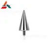 Brincos de Pino em Liga de Titânio F136 com Rosca Externa, Piercings de Diabo, Piercings Labiais, Acessórios de Joias para Piercing, Piercings de Sobrancelha