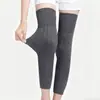 Rodilleras Extensibles de Cuatro Estaciones para Protección contra el Frío y Calidez, Adecuadas para Personas Mayores con Dolor Crónico en las Piernas en Otoño e Invierno, Calcetines Extensibles Unisex para Articulaciones de Rodilla, Engrosados