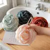 Bolas de Baño Transfronterizas 70g Flor de Baño Rosa Bola de Baño de Burbujas para Mujeres Súper Suave Tamaño Grande No se Desintegra Flor de Baño Exfoliante de Gama Alta