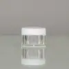 Frasco de Acrílico Personalizado 5g Amostra para Teste Embalagem Cosmética Frasco para Creme para Olhos Creme Facial Frasco para Creme de Máscara Labial Caixa