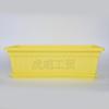 Producción bajo demanda multicolor maceta para verduras de balcón planta verde vegetal maceta rectangular maceta de flores colorida vegetal maceta grande