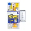 [Set de Viaje] Pack de Viaje de Pasta de Dientes y Cepillo de Dientes Bai Xi, Portátil y Esencial para Viajes de Negocios y Viajes, Kit de Cuidado Plegable