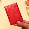 Mini Bolsas Rojas para la Suerte y la Fortuna, Paquetes Rojos Pequeños para Monedas con Palabras Felices para Regalo de Bloqueo de Puerta de Boda Bolsas de Dinero 2027