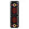 Zqs8261 Nuevo de Fábrica Altavoz Bluetooth Dual de 8 pulgadas 40W Alta Potencia Baile Cuadrado Fiesta en Casa Altavoz para Karaoke