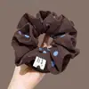 Gomas para el pelo de alta gama, sin esfuerzo chic, de estilo coreano, perfectas para otoño e invierno. Gomas de pelo XL, diseño retro, nueva colección 2026, ideales para crear un moño