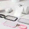 Porta-Cartões Estilo Onda Atacado Porta-Crachá de Estudante Silicone Macio Capa Protetora para Crachá de Acesso Desenho Animado Onda Fofo