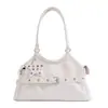 Moda Retro Japonesa Coreana 2026 Novedad Otoño para Mujer Gran Capacidad Gama Alta para Viajes Cotidianos Nicho Bolso de Hombro Individual de Mano Bajo el Brazo
