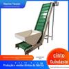 Alimentação Linha de Montagem Máquina de Correia Ascendente Saia Divisória Transportador Correia de Alimentação de Partículas Elevador Carga e Descarga