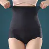 Pantalones Moldeadores de Abdomen y Glúteos Sexy, de Alta Elasticidad, Sin Costuras, de Cintura Alta, Transpirables, Cómodos, Ropa Interior Moldeadora de Cuerpo Ligera