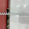 Fábrica en stock ventas directas estilo étnico encaje pagoda seda dorada y plateada banda de encaje de seda boda hanfu accesorios para ropa de mascotas