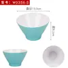 Melamina Imitación Porcelana Comercial Creativo Hielo Raspado Bol de Hielo Fruta Helado Vajilla Bol de Postre Bol de Agua Azucarada Bol de Helado