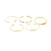 Moda Europea y Americana, Único y Exagerado, Geométrico Simple Irregular Uso Diario Commuter Pulsera Abierta Joyería para Mujer