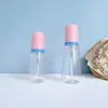 Botella Espumadora Cónica para Espuma de Mousse 60ml100ml Mascota Transparente Botella Espumante Espuma Limpiadora Botella de Relleno Portátil