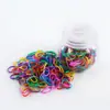 Novas Borrachas Elásticas de Garrafa de Abóbora para Crianças Desenho Animado Não Danificam o Cabelo Cor Alta Elasticidade Borrachas Descartáveis