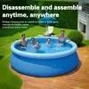 Piscina Redonda con Forma de Mariposa para Exteriores Transfronteriza Piscina Inflable Grande para Uso Doméstico Piscina de Natación Grande para Adultos y Niños