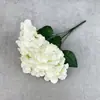 Flor de Hortensia Artificial con 5 Ramas y Pétalos Grandes, Flor de Seda para Boda y Decoración del Hogar, Adorno de Arreglo de Flores Falsas, Disponible en Múltiples Colores