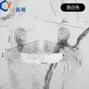 Prateleira de Armazenamento com Ventosa Triangular Sem Furar Prateleira de Armazenamento Montada na Parede Banheiro Vaso Sanitário Lavatório Canto