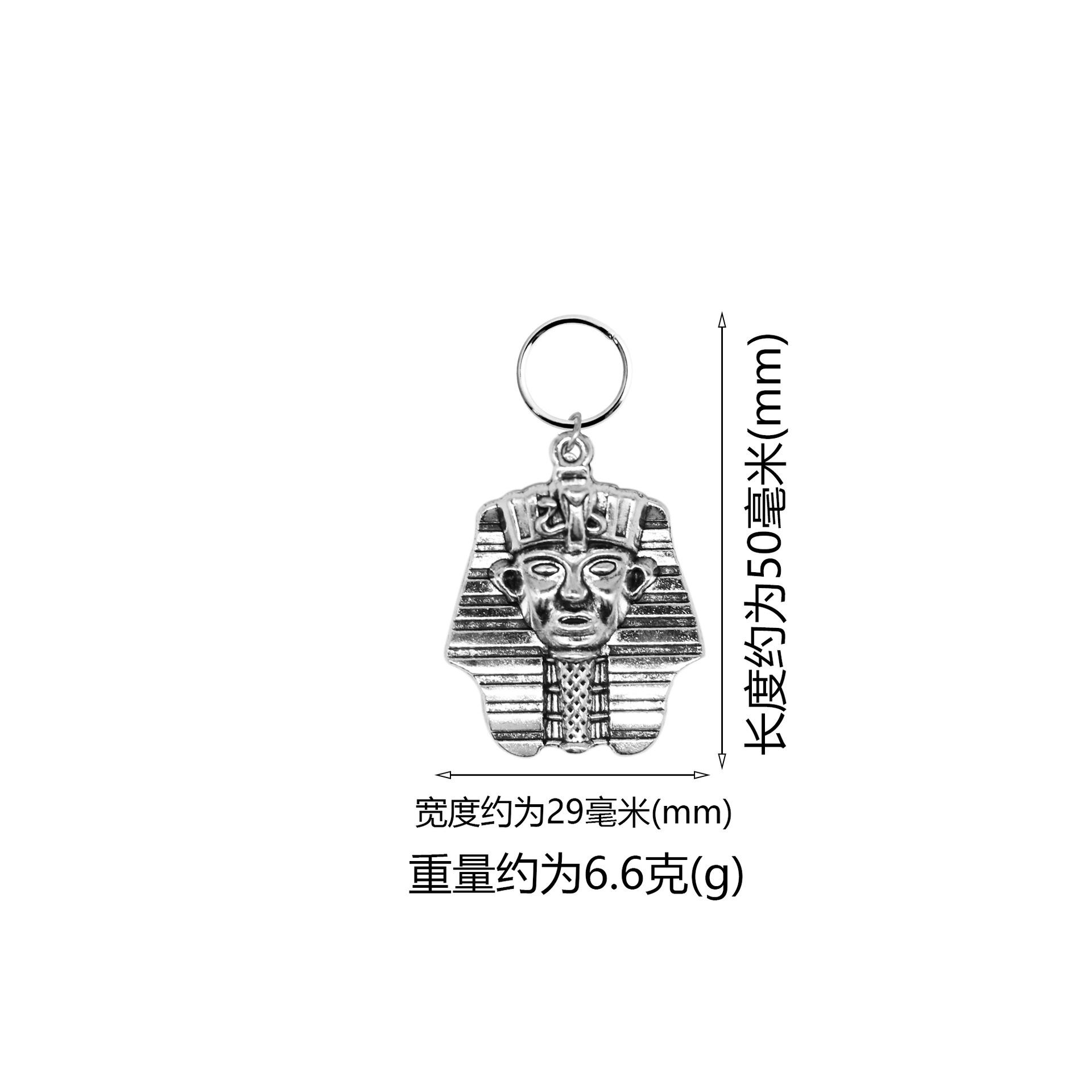 银埃及人+银圈尺寸重量图