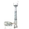 Torres de Monitoreo de Clima de 5m de Altura, Torres de Observación Meteorológica de Acero Angulado de Cuatro Columnas Galvanizadas en Caliente, Torres de Observación de Gradiente Ambiental para Investigación Científica